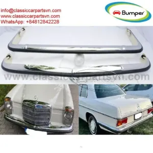 Mercedes W114 W115 coupe (1968-1976) bumpers